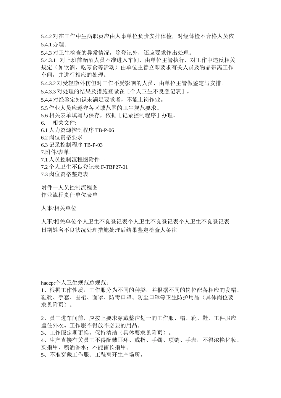 人员卫生控制程序_第2页