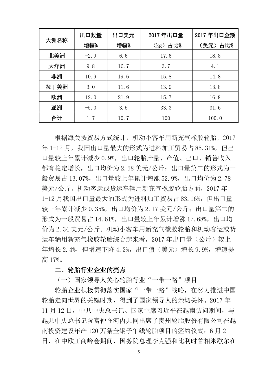 2017年轮胎行业运行状况及2018年工作展望_第3页