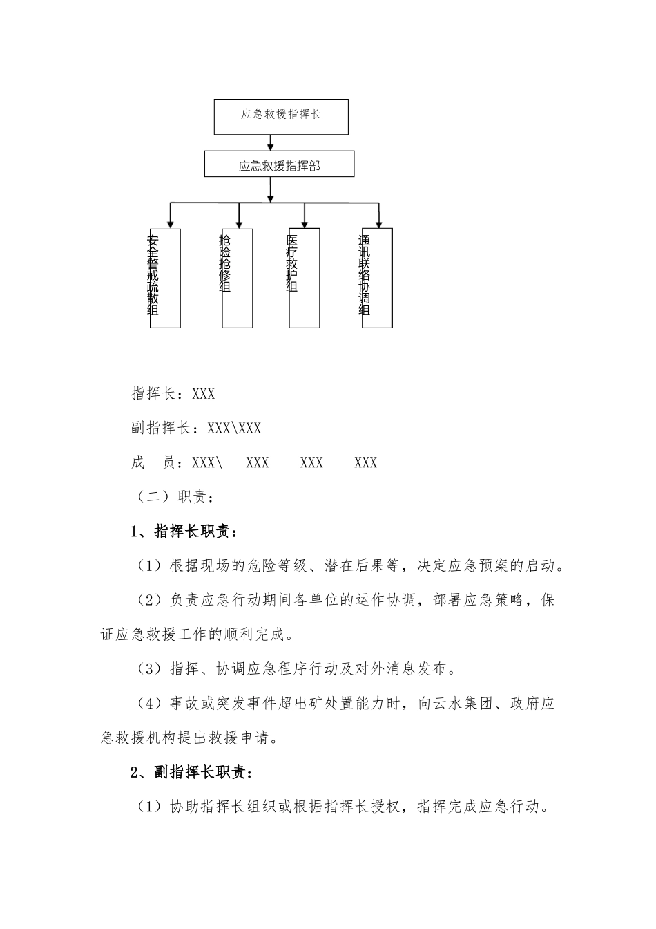 2017矿山坍塌事故演练方案_第2页