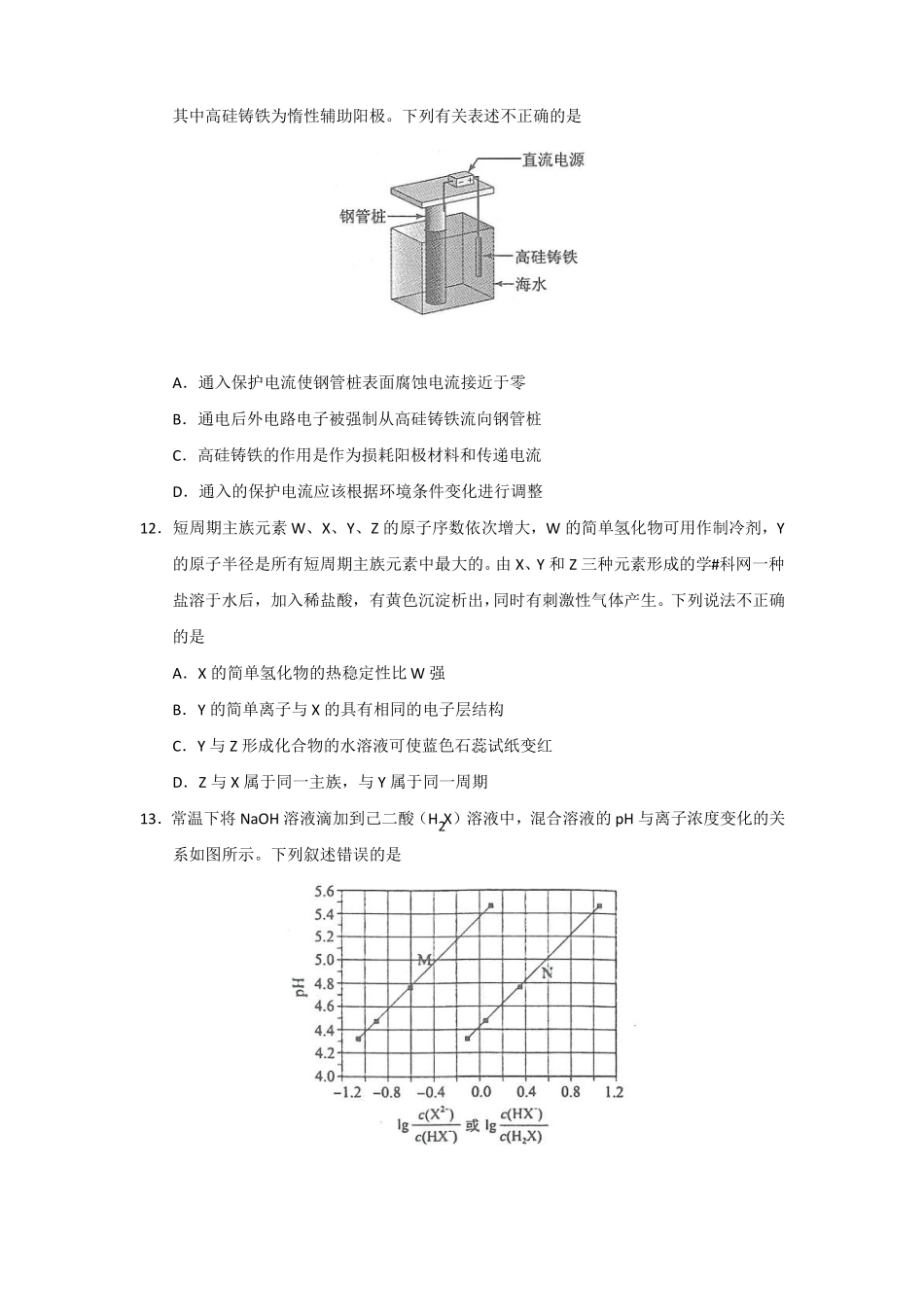 2017高考化学真题高清_第2页
