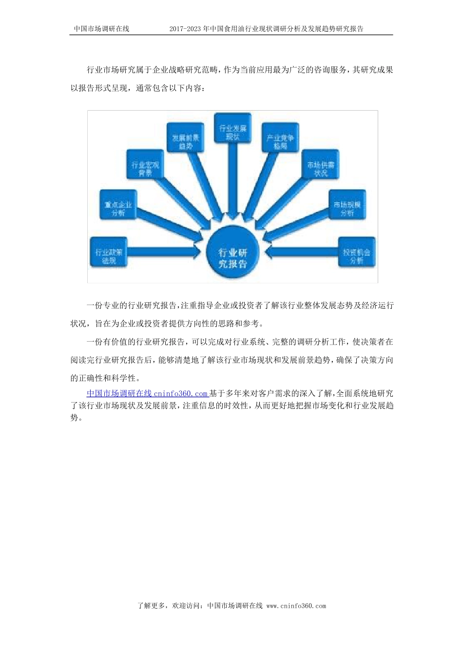 2018年中国食用油行业现状报告目录_第2页