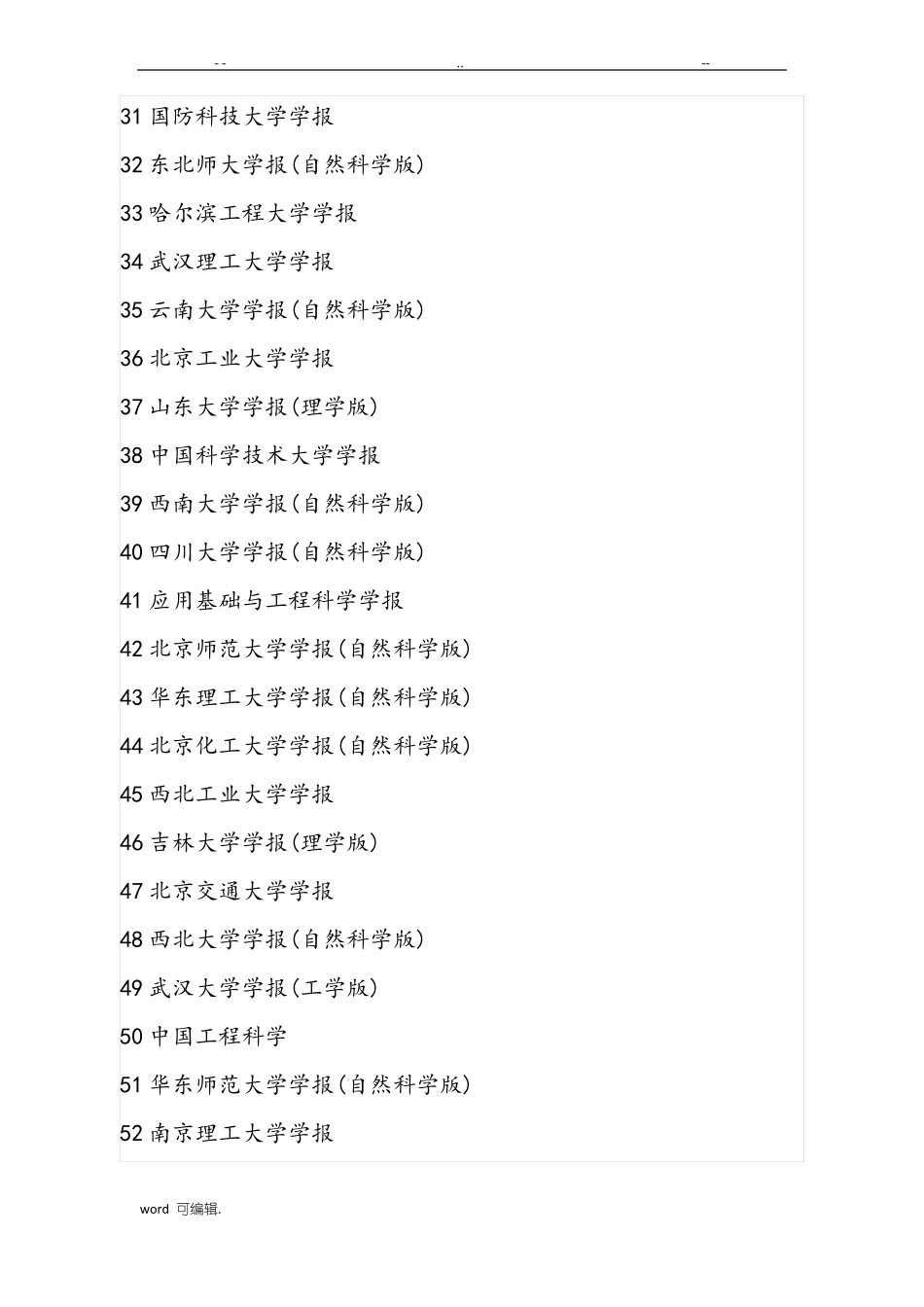 2018年版第八版北大中文核心期刊目录_第3页