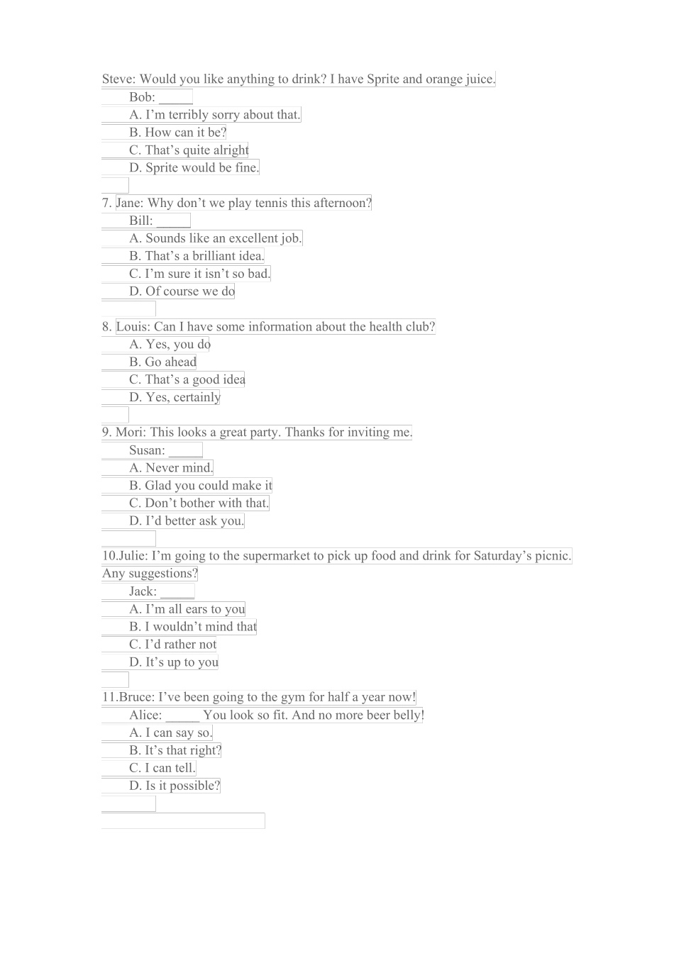 2018广东学位英语真题答案点击我个人信息免费拿_第2页