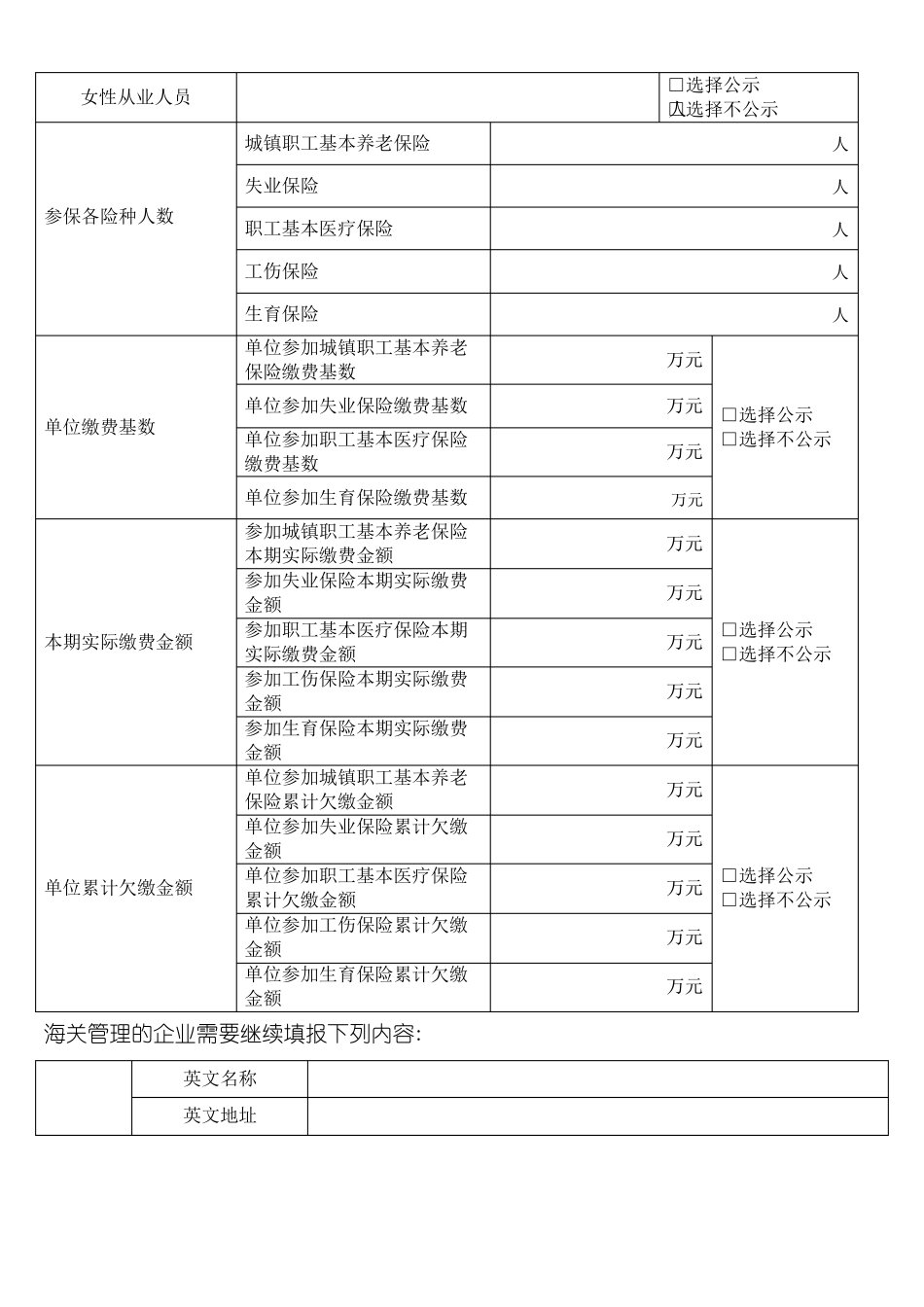2019工商年报企业表格_第3页