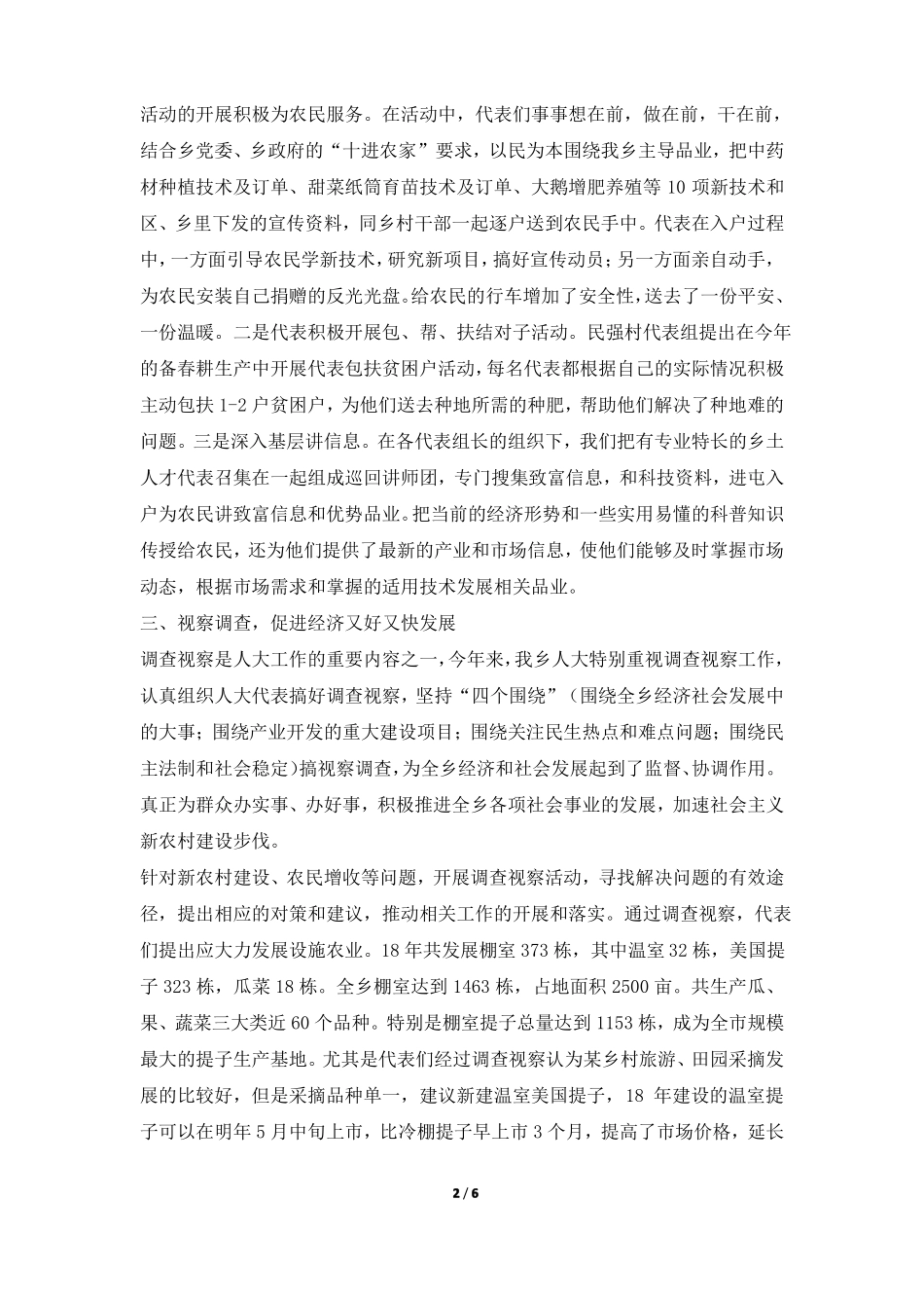 2019年乡镇人大工作总结_第2页