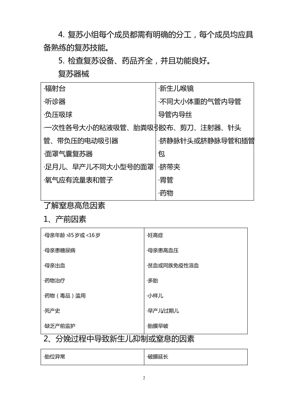 2019年新生儿窒息复苏指引_第2页