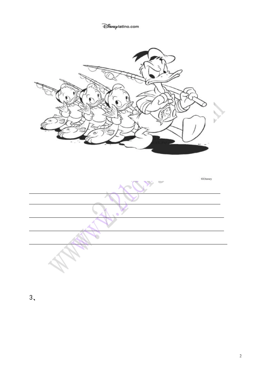 2019年部编版小学语文二年级上册看图写话看图写话练习题214幅图_第2页