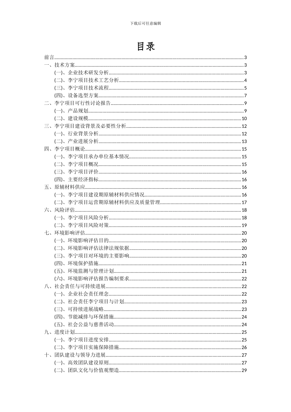 2024年李宁项目深度研究分析报告_第2页