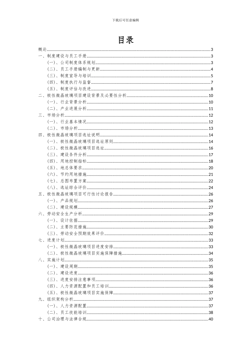 2024年极性微晶玻璃项目深度研究分析报告_第2页