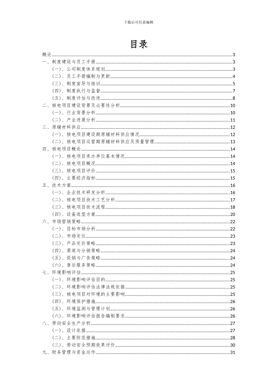 2024年核电项目可行性分析报告_第2页