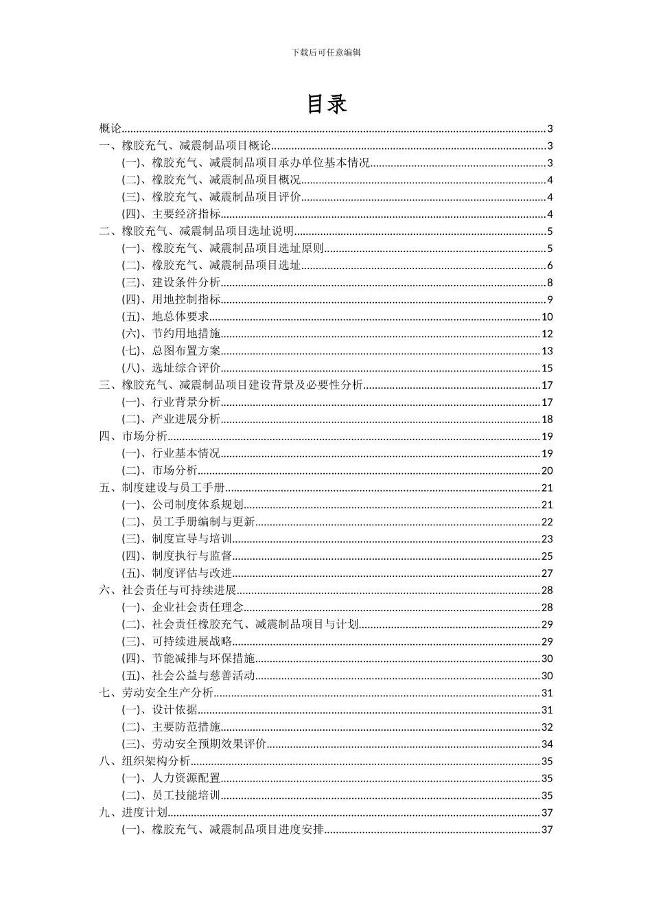 2024年橡胶充气、减震制品项目可行性研究报告_第2页