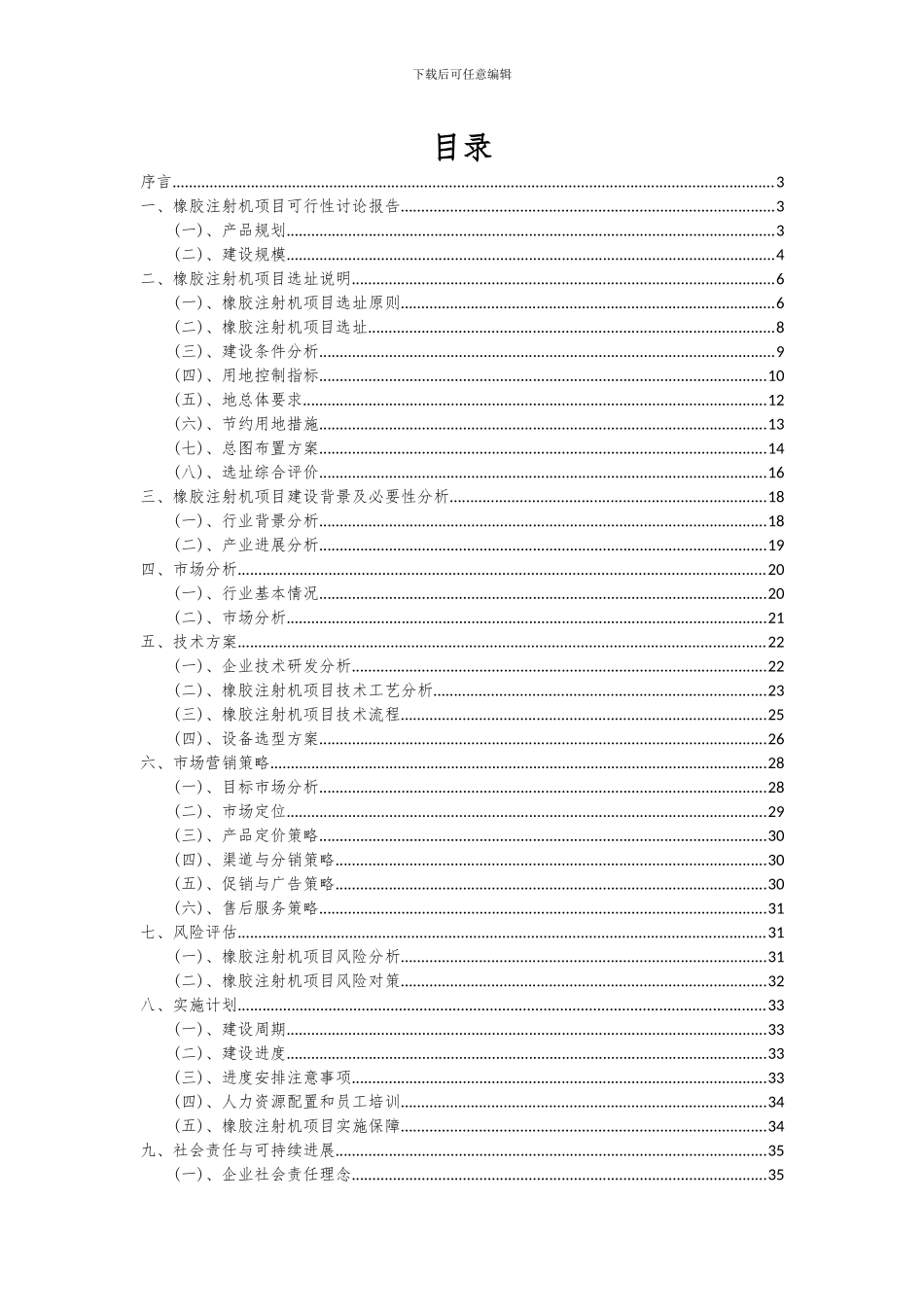 2024年橡胶注射机项目可行性研究报告_第2页