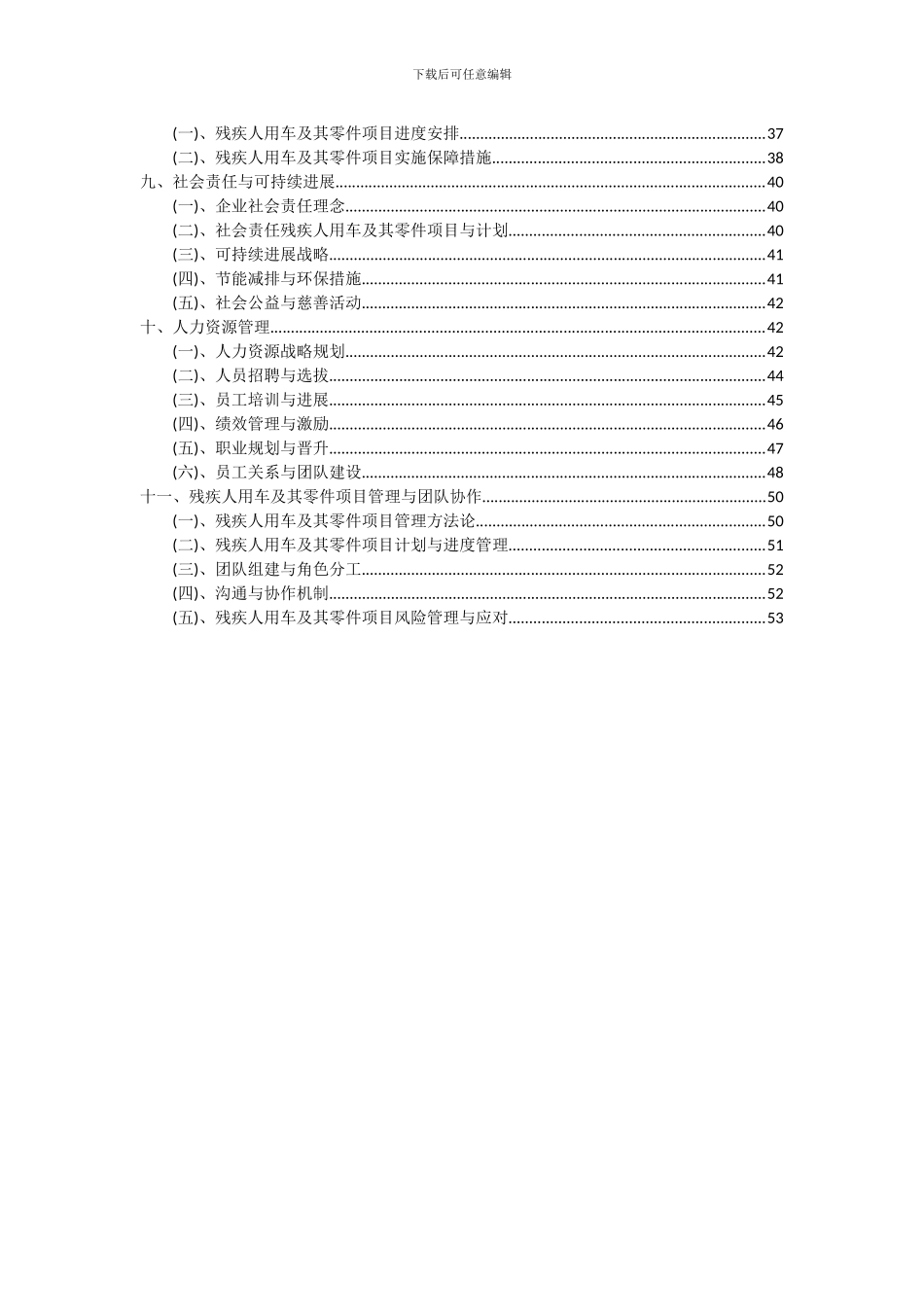 2024年残疾人用车及其零件项目可行性研究报告_第3页