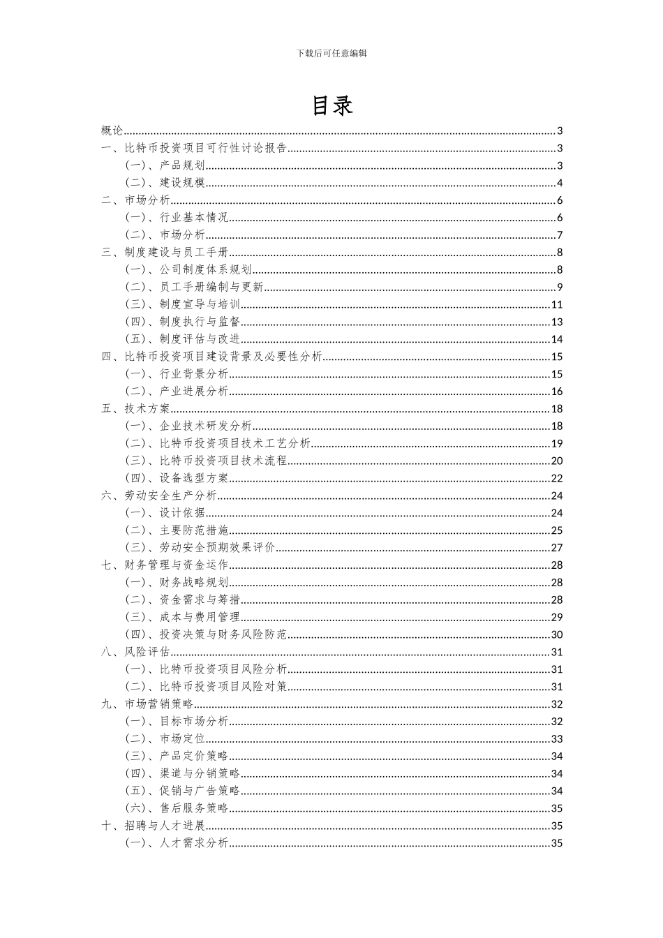2024年比特币投资项目深度研究分析报告_第2页