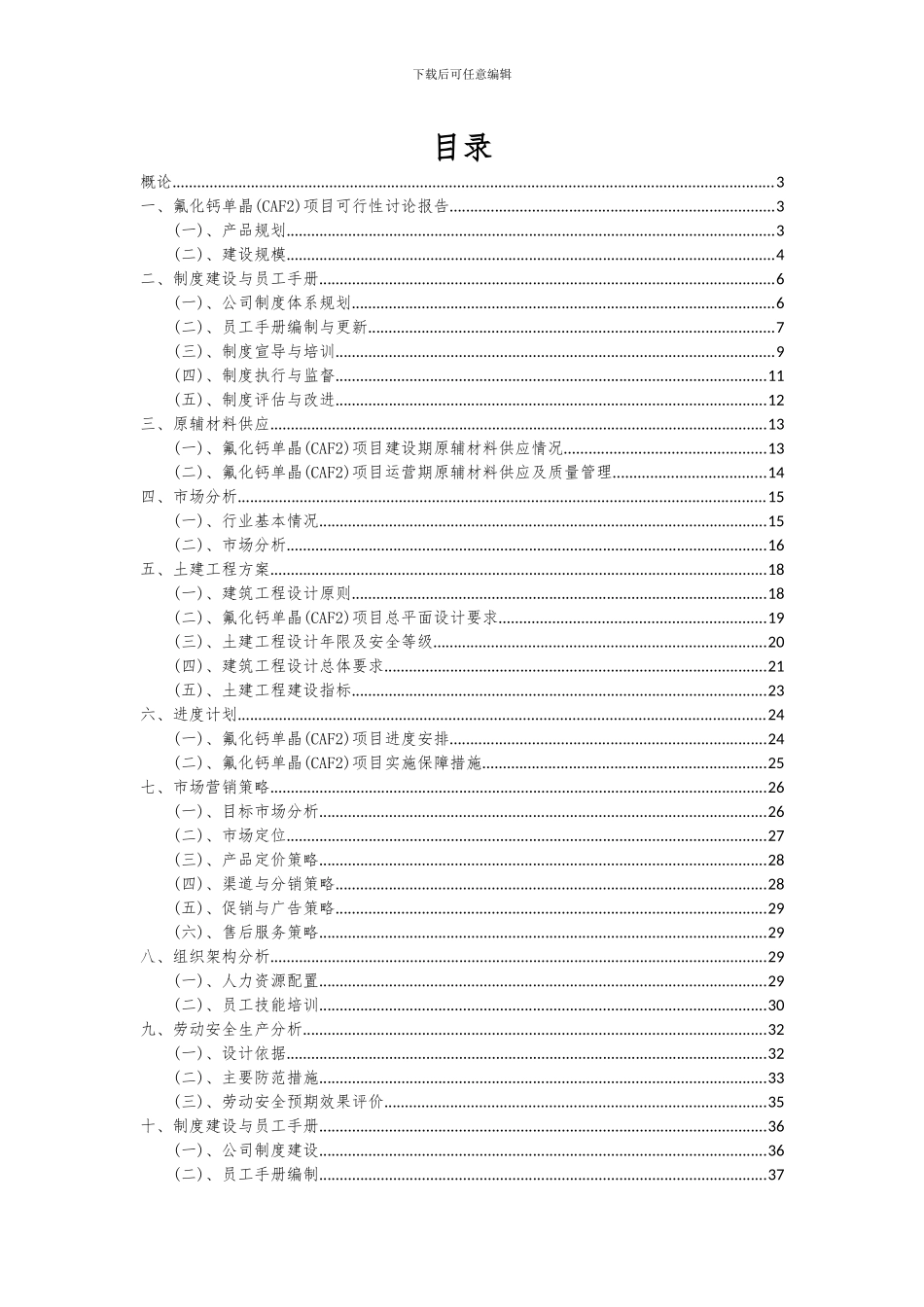 2024年氟化钙单晶(CAF2)项目可行性研究报告_第2页