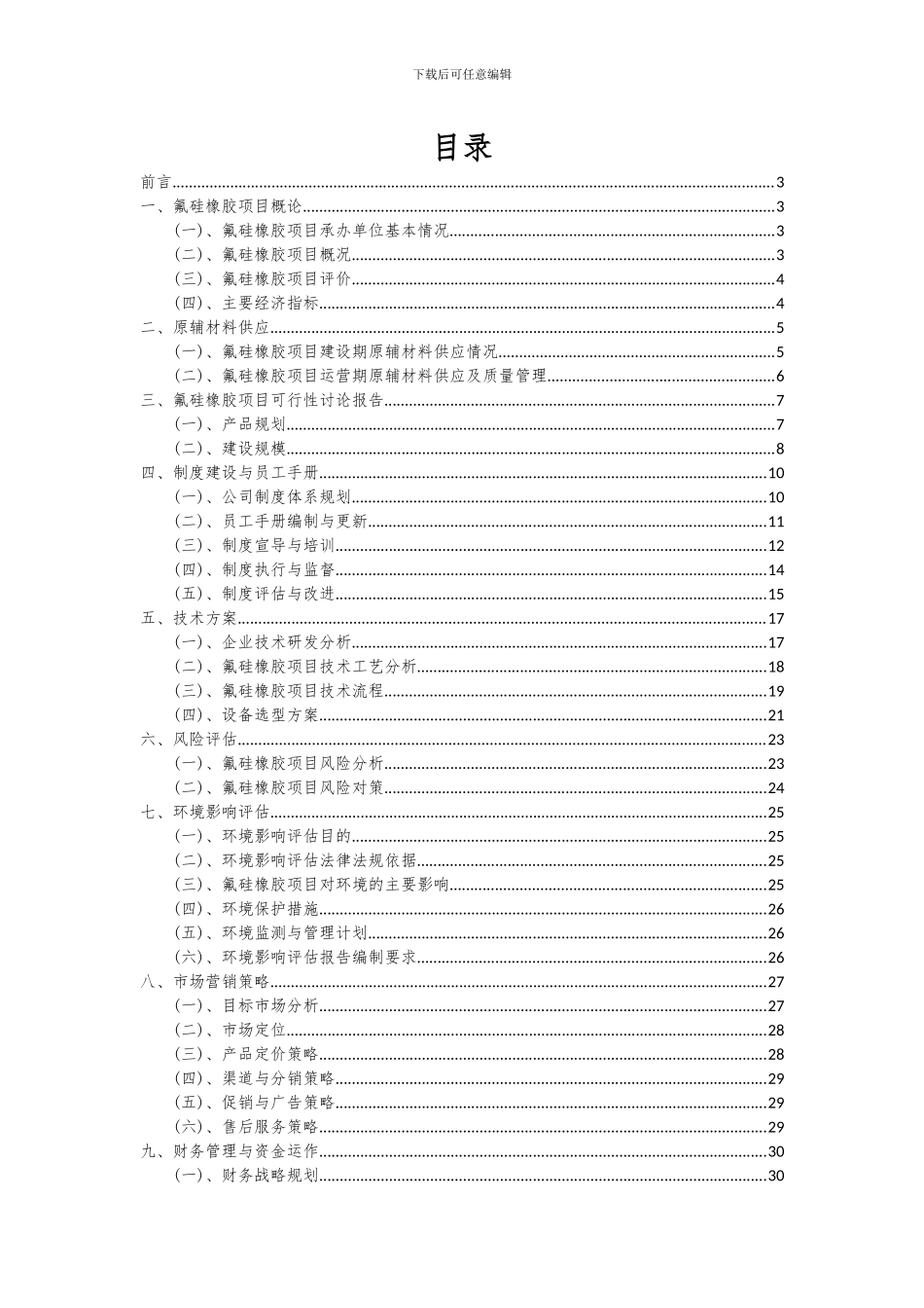 2024年氟硅橡胶项目投资分析及可行性报告_第2页