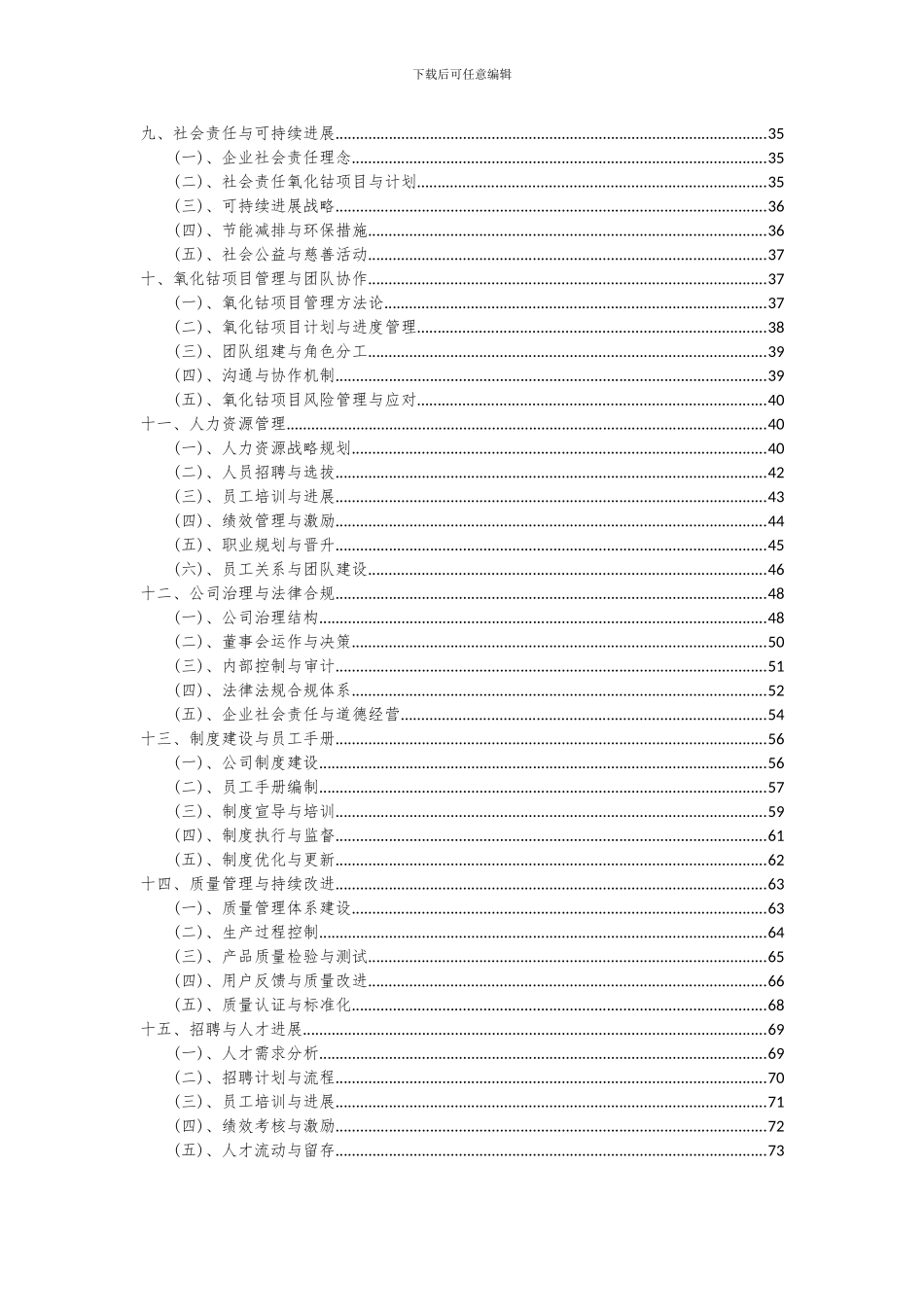 2024年氧化钴项目可行性分析报告_第3页