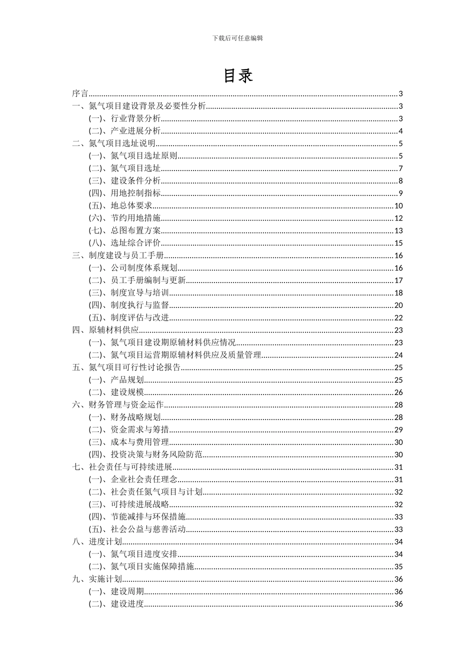 2024年氮气项目深度研究分析报告_第2页