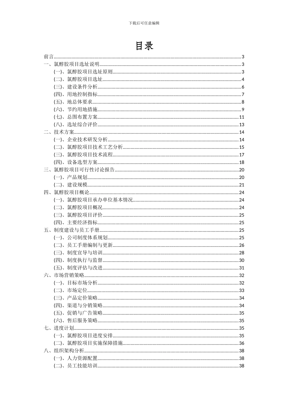 2024年氯醇胶项目投资分析及可行性报告_第2页