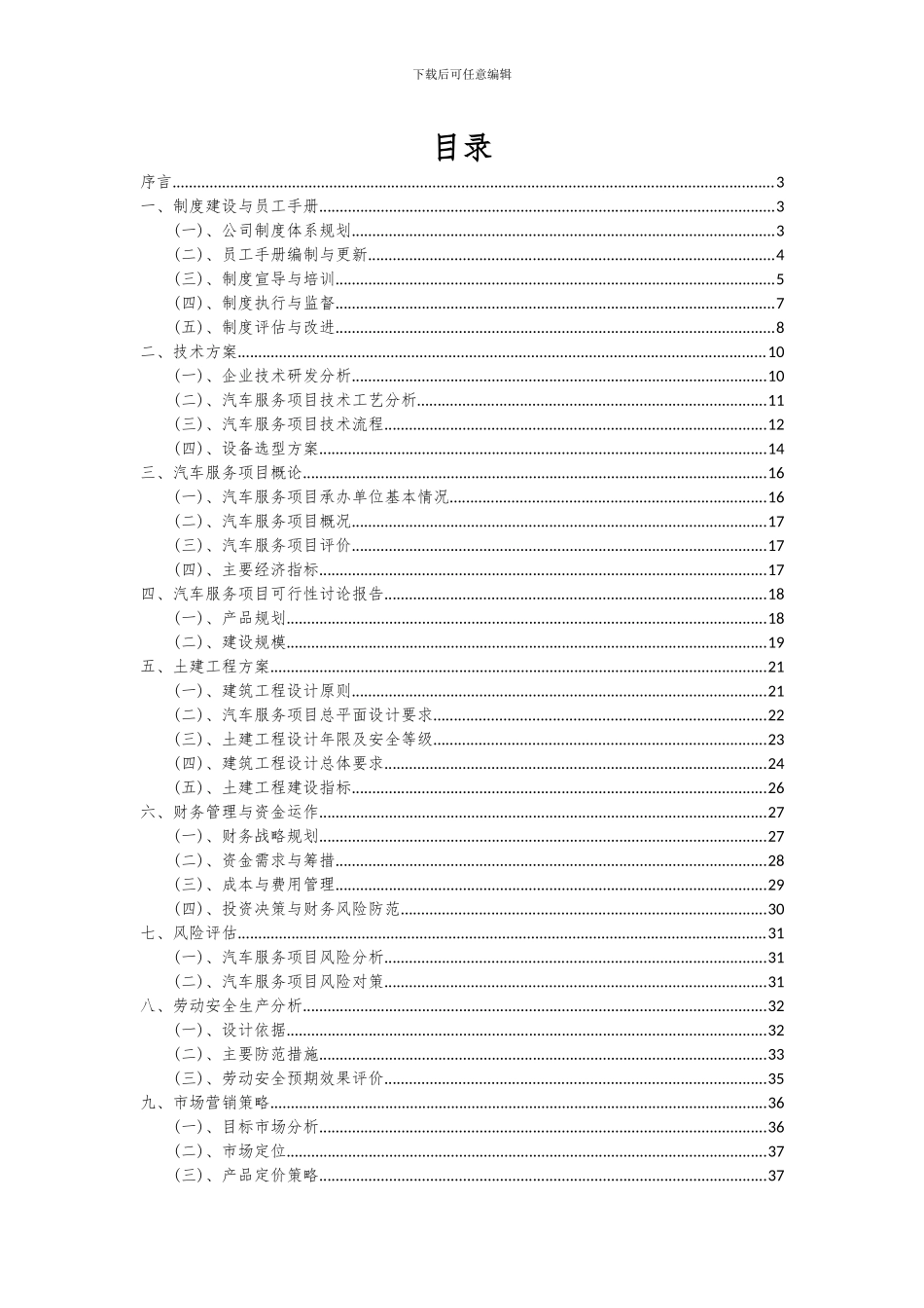 2024年汽车服务项目深度研究分析报告_第2页