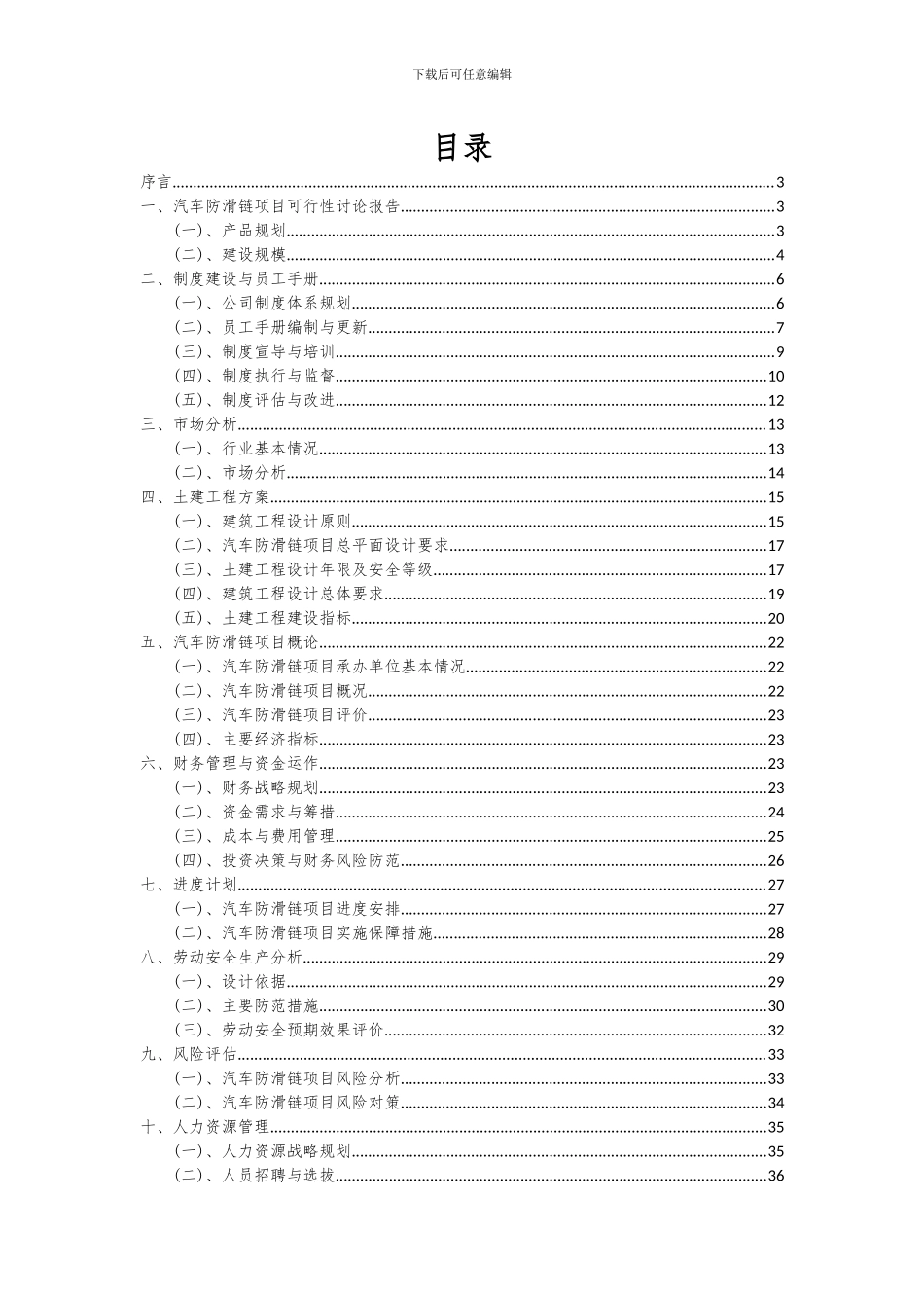 2024年汽车防滑链项目可行性研究报告_第2页