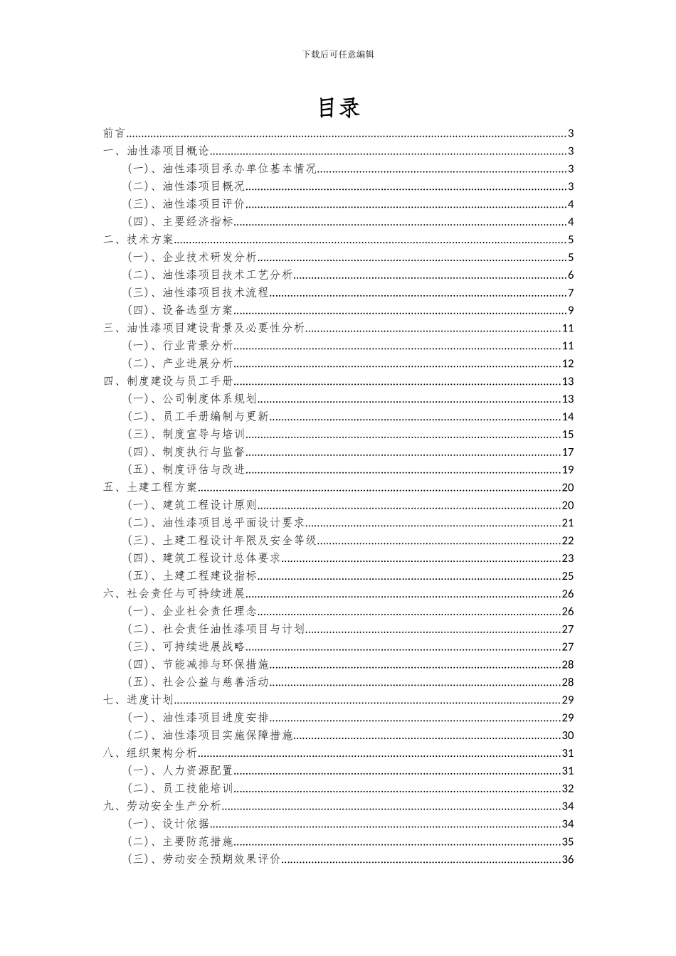 2024年油性漆项目可行性研究报告_第2页