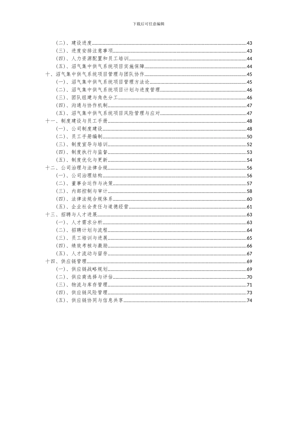 2024年沼气集中供气系统项目可行性分析报告_第3页