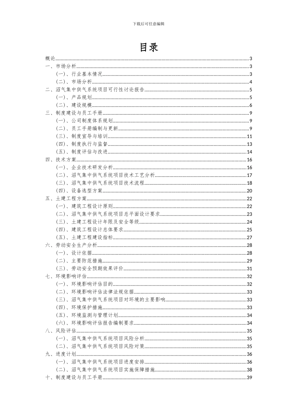 2024年沼气集中供气系统项目深度研究分析报告_第2页