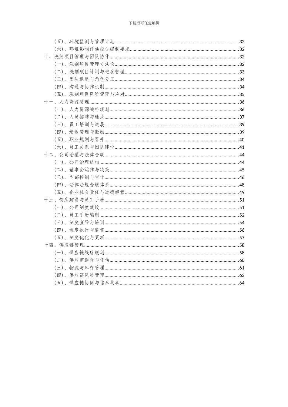 2024年洗剂项目深度研究分析报告_第3页