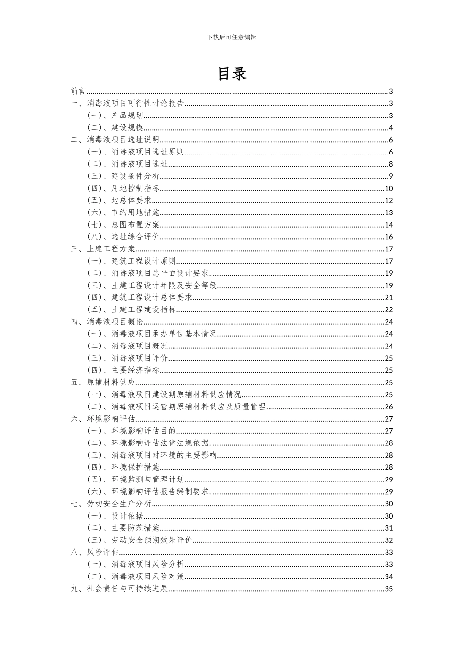 2024年消毒液项目可行性研究报告_第2页