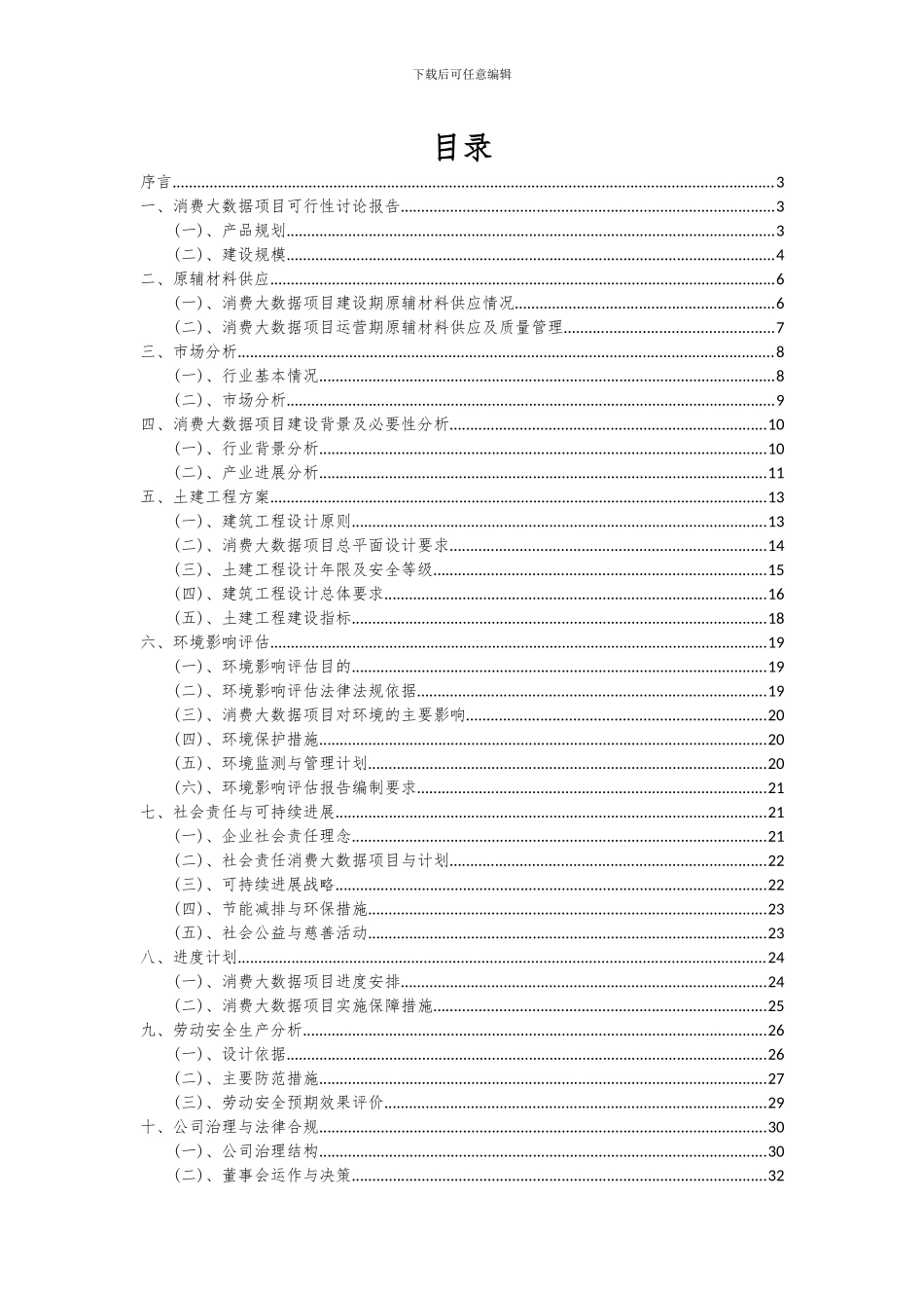 2024年消费大数据项目深度研究分析报告_第2页