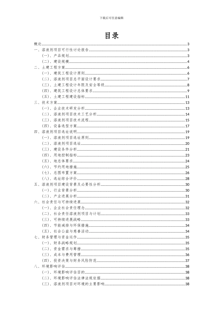 2024年溶液剂项目投资分析及可行性报告_第2页