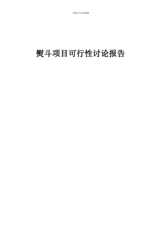 2024年熨斗项目可行性研究报告