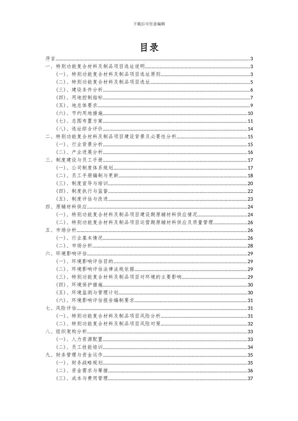 2024年特殊功能复合材料及制品项目可行性研究报告_第2页