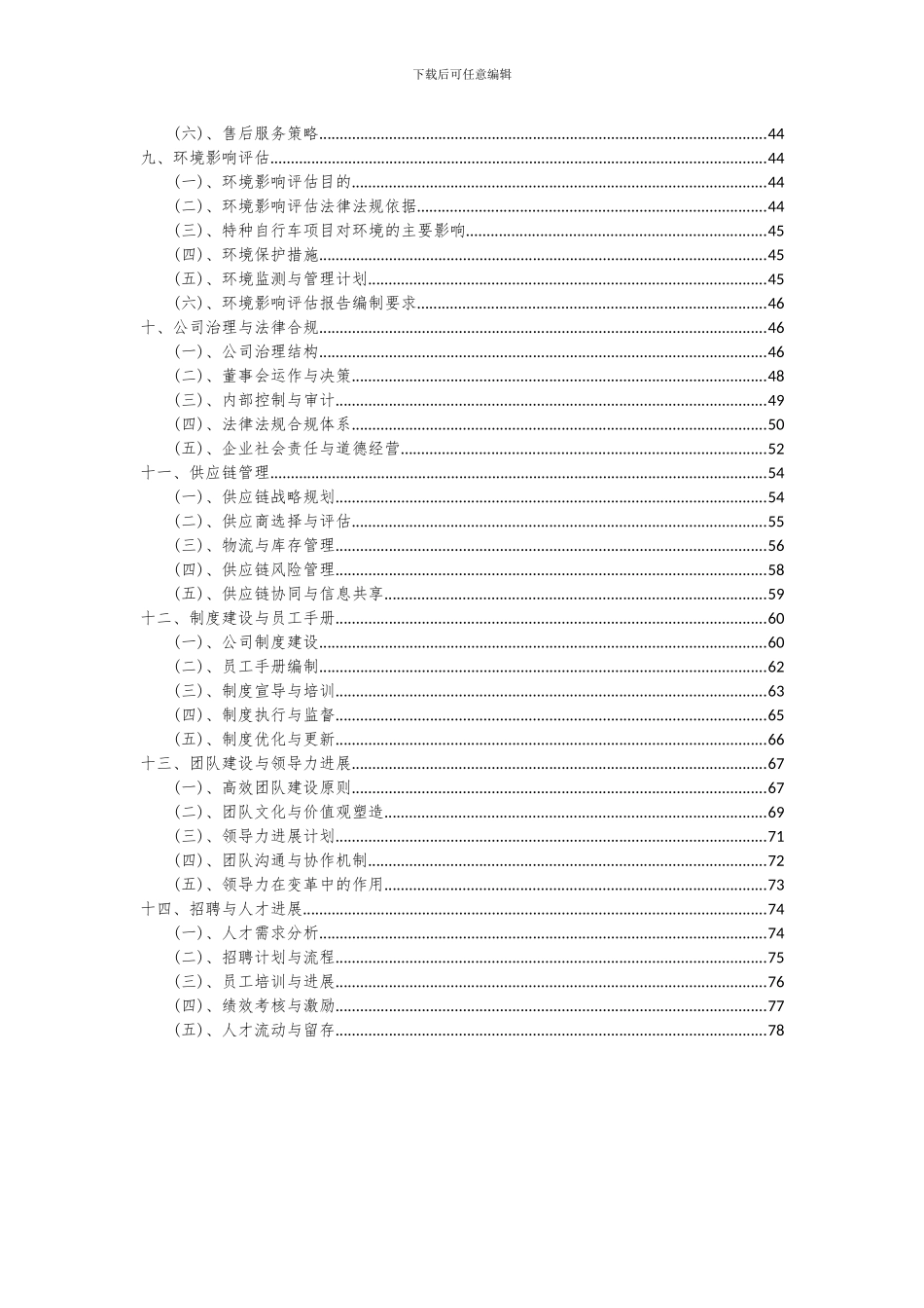 2024年特种自行车项目深度研究分析报告_第3页