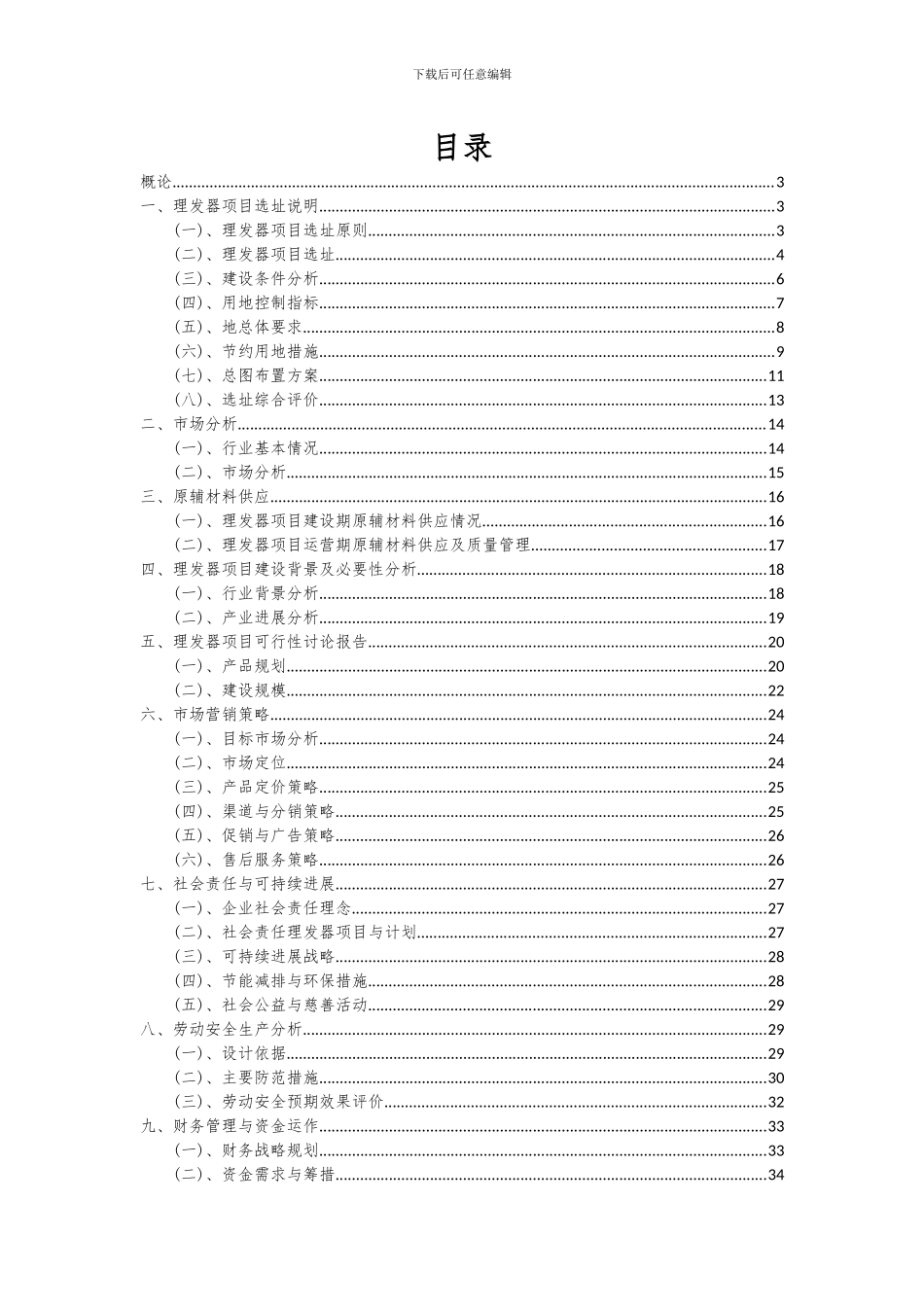 2024年理发器项目深度研究分析报告_第2页