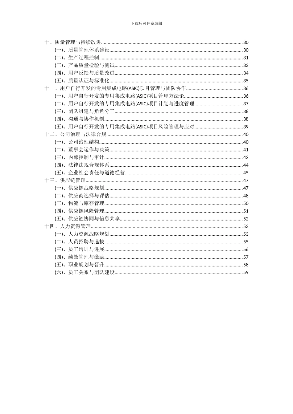 2024年用户自行开发的专用集成电路(ASIC)项目可行性分析报告_第3页