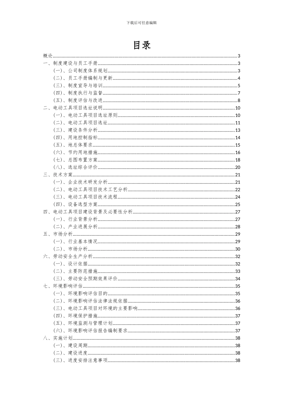 2024年电动工具项目投资分析及可行性报告_第2页