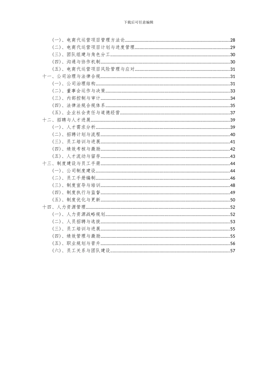 2024年电商代运营项目深度研究分析报告_第3页