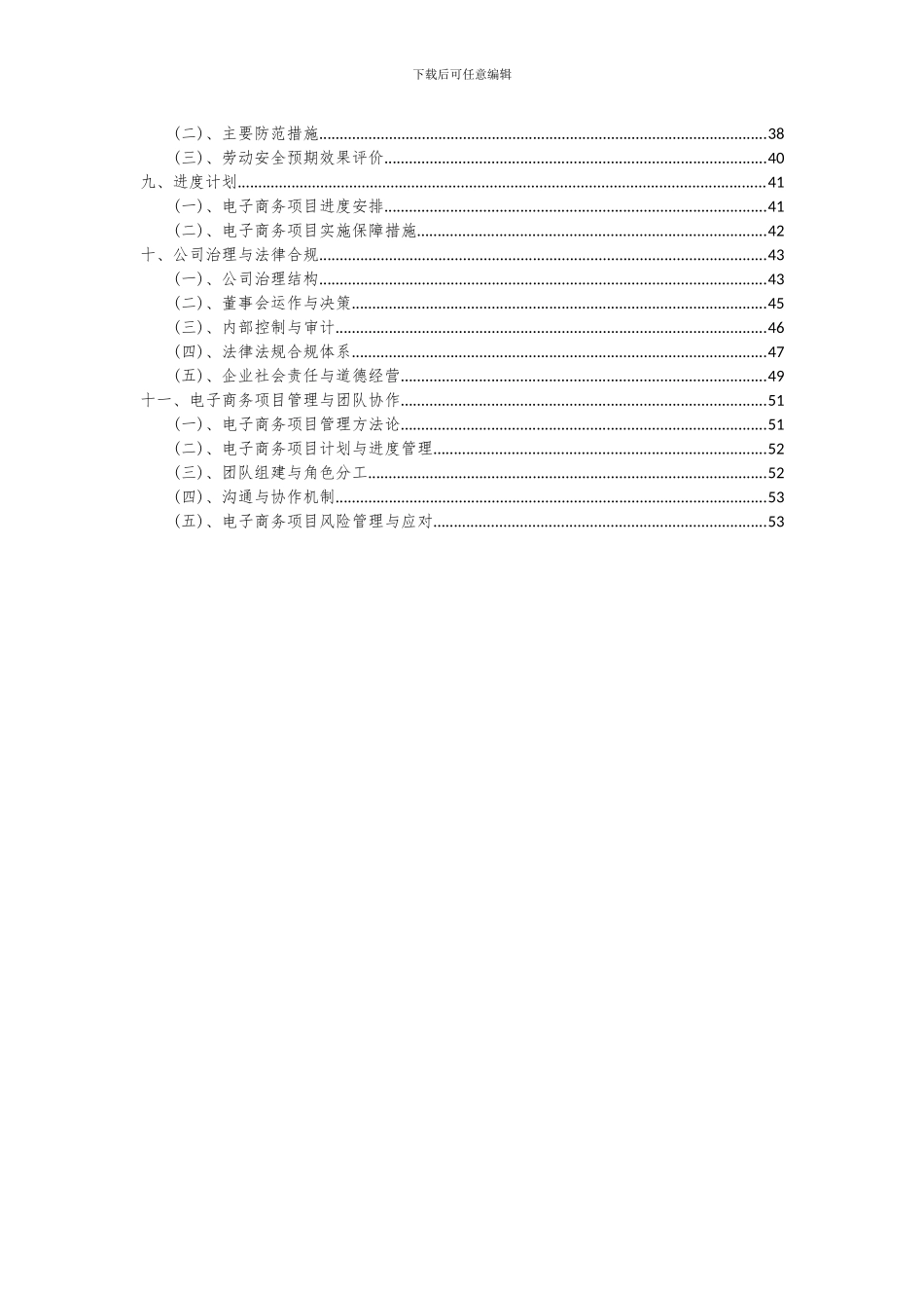 2024年电子商务项目可行性研究报告_第3页