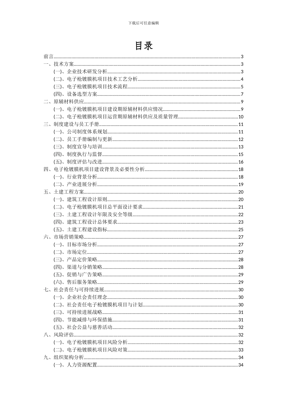 2024年电子枪镀膜机项目可行性研究报告_第2页
