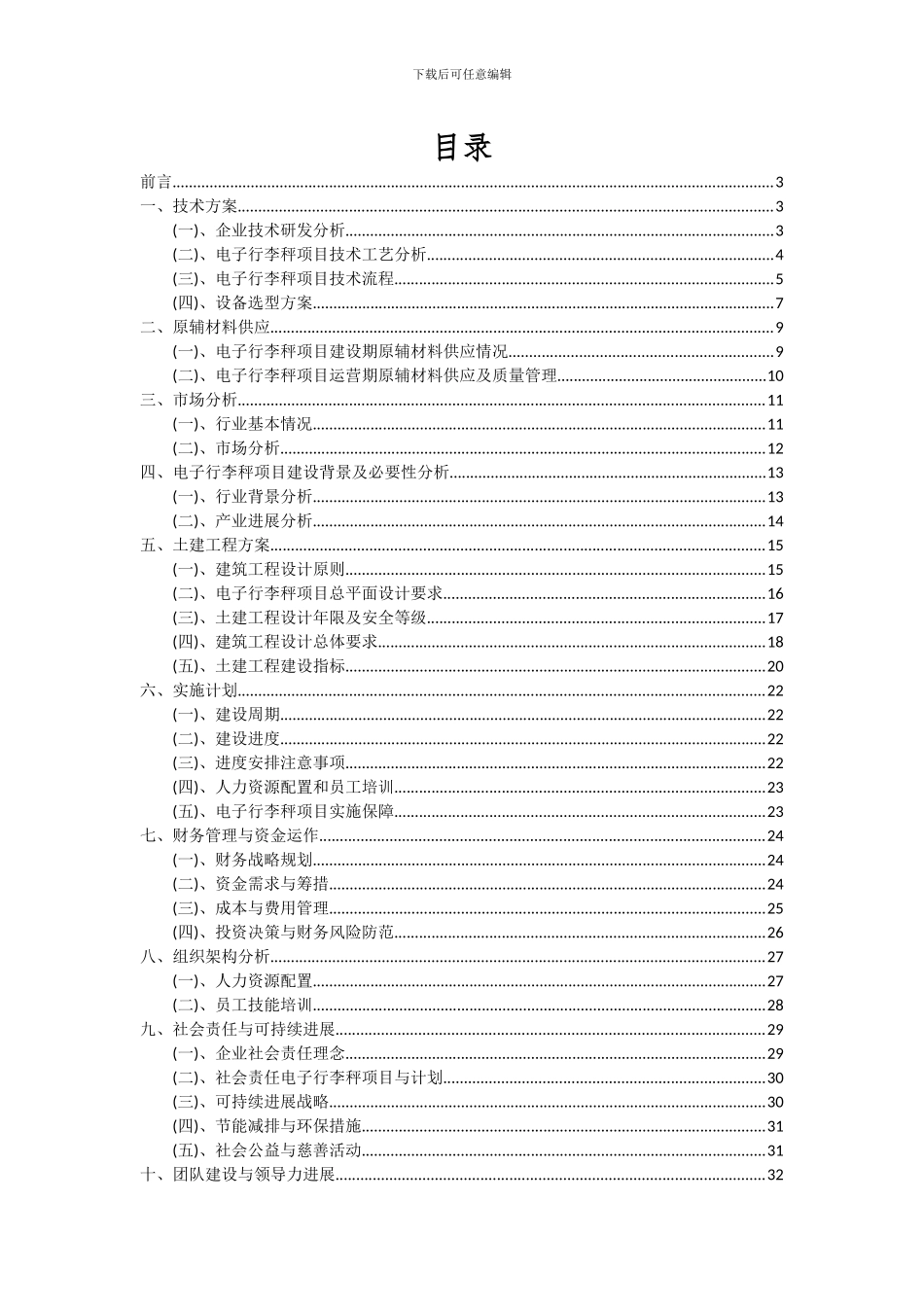 2024年电子行李秤项目深度研究分析报告_第2页