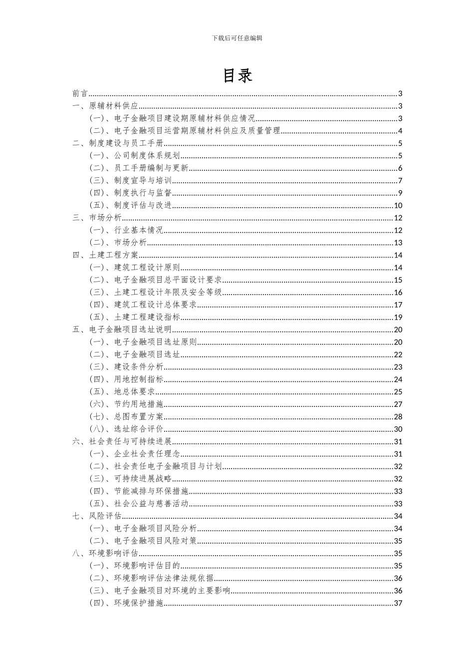 2024年电子金融项目可行性分析报告_第2页