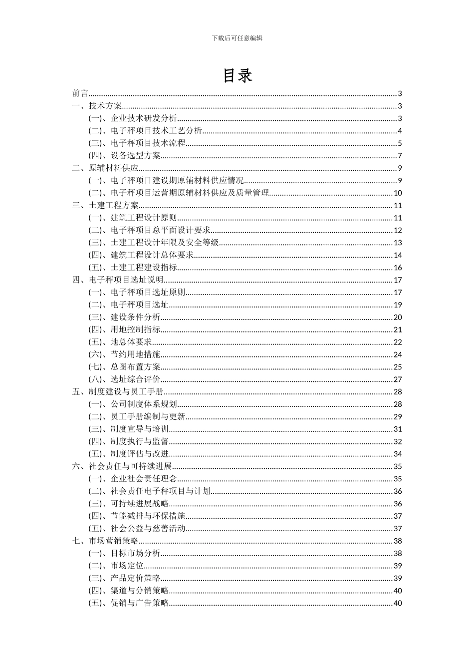 2024年电子秤项目可行性分析报告_第2页