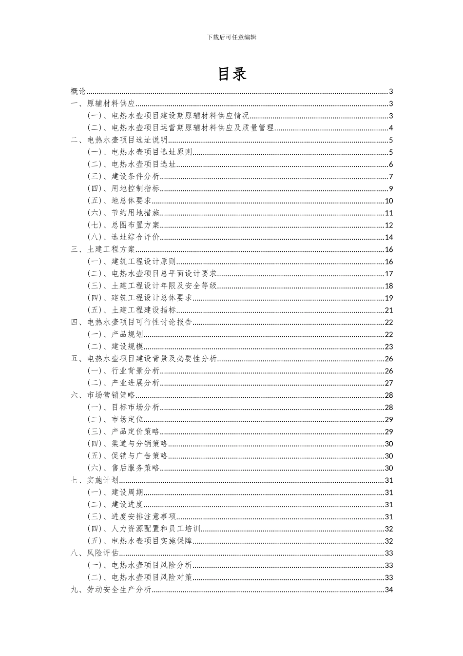 2024年电热水壶项目深度研究分析报告_第2页