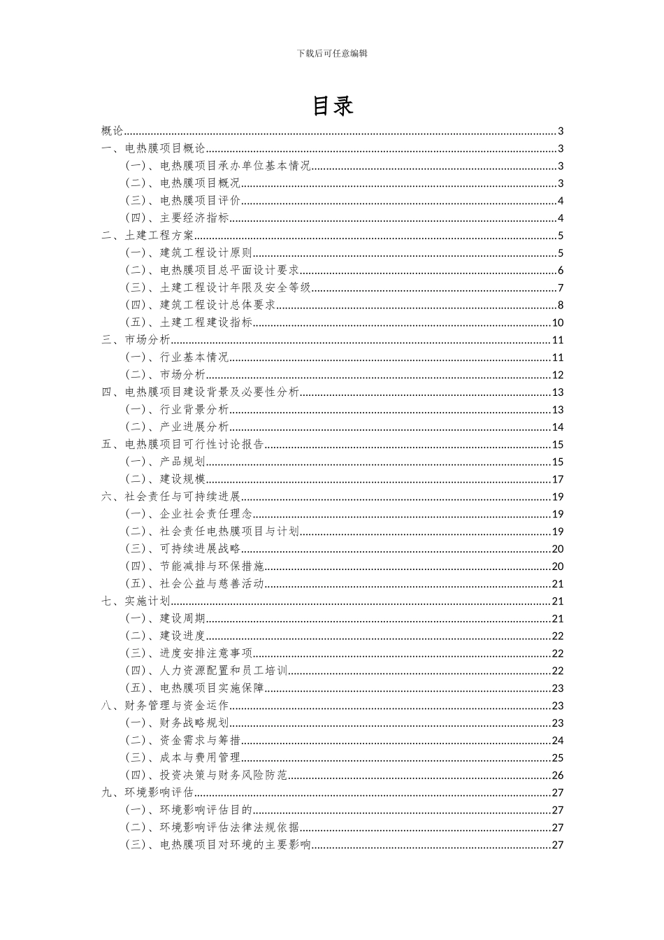 2024年电热膜项目可行性研究报告_第2页