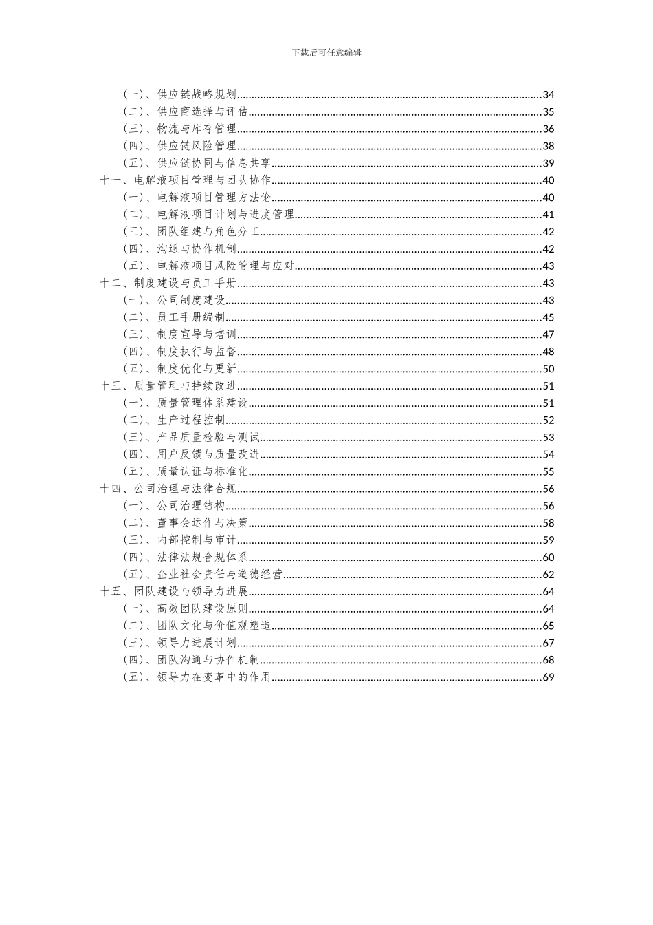 2024年电解液项目投资分析及可行性报告_第3页