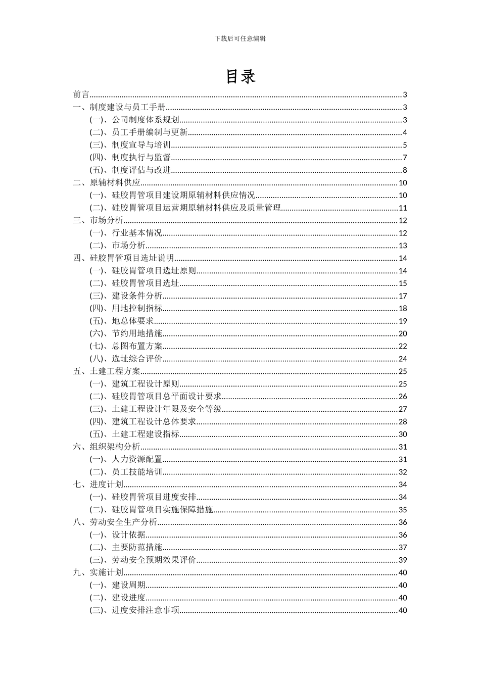 2024年硅胶胃管项目深度研究分析报告_第2页