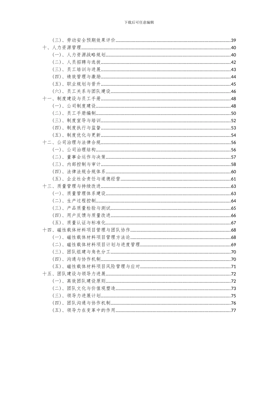 2024年磁性载体材料项目可行性研究报告_第3页