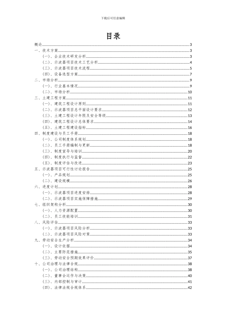 2024年示波器项目可行性分析报告_第2页